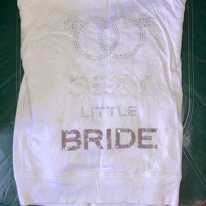 Victoria Secret medium zip up hooded bridal